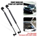 2x Front Rear Engine Bonnet Hood Shock Lift Struts Bar Support Arm Gas Hydraulic Spring For Hyundai Terracan (hp) 2001 - 2006 -