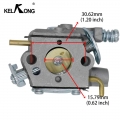 Kelkong Carburetor For Walbro W360 Wt 826 Chainsaw P360s Carb Spare Parts Replacement - Fuel Supply - Ebikpro.com