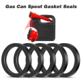 6 PCS Gas Can Spout Gasket Seals Rubber Black Ring Can Gaskets Fuel Washer Seals Spout Sealing Rings Replacement Gas Gasket|Fuel