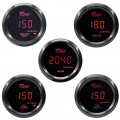 Dragon 52mm 2 Inch Digital Auto Car Modification Meter Water Temperature Oil Temp Pressure Volt Tachomet Rpm Gauge - Water Temp