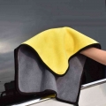 1pc Car Wash Microfiber Towel Cleaning Drying Cloth Hemming Care Cloth Detailing Auto Wash Towel Never Scratch - Fillers, Adhesi