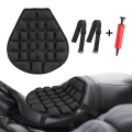 LEEPEE Motorcycle Air Seat Cushion Inflatable Air Pad Pressure Relief Ride Seat Cushion Cool Seat Cover Seat Sunscreen Mat|Autom