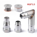 M18x1.5 Oxygen O2 Sensor Adapter 304 Stainless Steel Thread Car Cel Fix Check Engine Light Eliminator Adapter Plug