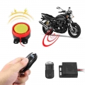 Motorcycle Bike Anti-theft Smart Alarm Security Alarm System 12v Remote Control Key Interior Accessories Car Styling Car Keyring