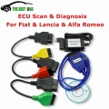 Professional For Fiat Ecu Scan Diagnostic Cables Adapters Fiatecuscan + Multiecuscan For Fiat / Alfa Romeo / Lancia Obd2 Scanner