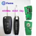 3 Button 434MHz FSK Remote Control Key For Ford Focus With 4D83 DST80 Chip HU101 Blade By WJZ Better Quality|Code Readers &