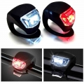 LED Silicone Bicycle Front Rear Light Set 3 Modes Waterproof MTB Mountain Road Bike Cycling Headlight Tail Warning Lamp|Bicycle