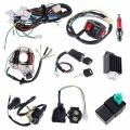 Electrics Stator Coil CDI Wiring Harness Solenoid Relay for 4Stroke ATV 50Cc 70Cc 110Cc 125Cc Pit Quad Dirt Bike Go Kart|Motorbi