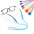 1 PC Adjustable Color Elastic Silicone Eyeglasses Straps Sunglasses Chain Sports Anti Slip String Glasses Ropes Band Cord Holder