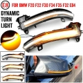 2pcs For Bmw F20 F21 F22 F33 F34 X1 E84 F36 F87 M2 1 2 3 4 Series Dynamic Blinker Turn Signal Led Mirror Light - Signal Lamp - O