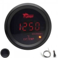 2'' 52MM Exhaust Gas Temperature Gauge Black Color Digital Red Led|Exhaust Gauges| - ebikpro.com