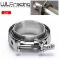 WLR RACING New type 2.5" 63mm VBand clamp flange Kit (Stainless Steel 304) For turbo exhaust downpipe|turbo kit|turbo fla