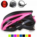 KINGBIKE Cycling Helmets casco ciclismo Ultra light Breathable with Back Warn Light Superlight 21 Vents MTB Road Bicycle Helmet|