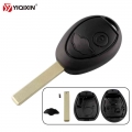 Yiqixin 2 Buttton Remote Key Shell For Bmw Mini Cooper S R50 R53 Uncut Blade Blank Case Car Key - Car Key - ebikpro.com