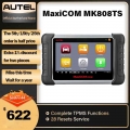 Autel MaxiCOM MK808TS OBD2 Scanner All System Car Diagnostic Tools Complete TPMS Sensor Programmer Oil Reset/EPB/SAS/BMS/DPF/IMM