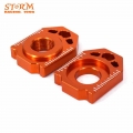 2021 Motorcycle CNC Axle Block Chain Adjuster For KTM EXC EXC F XCW XCF W 125 530 SX SXF XC XCF 125 250 350 450 125 450 SX F|Whe