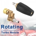 LEEPEE Rotary Pivoting Coupler Jet Sprayer For Quick Connector Car Pressure Washer Accessory Turbo Nozzles Sprayer Car Cleaning|