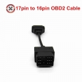 Newest Car OBD2 Cable For T oyota 17 PIN to OBD1 OBD2 Adapter Diagnostic Cable for Toyota 17pin to 16pin OBDII Extension Cable|C