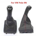 For VW Polo 9N 9N2 GTI 2002 2003 2004 2005 2006 2007 2008 2009 2010 Car 5 Speed Gear Shift Knob Gaitor Boot Cover Accessories|Ge