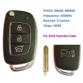 CN020116 Original 3 Button Remote Key For 2016 Year Hyundai Creta Model WIth Frequency 433MZ 4D60 Chip FCCID 95430 M0000|Car Key