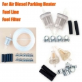 Car Parking Diesel Heater Fuel Pipe Line + Connction Hose + Clip + Fuel Filter Kit For Webasto Eberspacher - Heater Parts - Offi