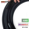 2013 very AN8 Cotton Over Braided Fuel / Oil Hose Pipe Tubing, Light Weight, 30 Meters Roll EP HYG8|oil hose|fuel oil hosehose