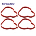 4Pcs Intake Manifold Gasket Plastic Red ZJ0113111 13191600 For Mazda 2 De Dh 3 Zj Ve Zy De Zy Ve Zj 46 Z6 Ajusa| | - Officemat