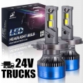 Dawnknight K4l H7 H4 Led 24v Truck Bulbs 4300k 6000k H1 H3 H11 Led Headlight Lamp 12v 24v Led Lights For Truck 2pcs - Car Headli