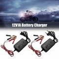 EU America Two Type 12V Automobile Motorcycle Battery Charger Storage Battery Auto Electric Accessory|Motorcycle Batteries| -