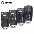 KEYYOU For Chevrolet Cruze For OPEL Insignia Astra J Zafira Car Remote 2/3/4/5 Buttons Key Modified Car Key Shell Replacement|C