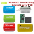 2 Layer Pcb Ecoobd2 Chip Nitroobd2 Tuning Box Eco Obd2 Nitro Obd2 Original Plug Gasoline Diesel More Power Torque Save Fuel - Co