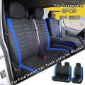 Autoyouth 1+2 Seat Covers Car Seat Cover For Transporter For Ford Transit Van Truck Lorry For Renault For Peugeot For Opel Vivar