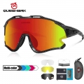 QUESHARK Women Men Polarized Cycling Sunglasses Sports MTB Bicycle Eyewear Riding Road UV Mirror Bike Glasses Goggles QE51|Cycli