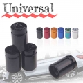 Air Valve Cover 4pcs Car Truck Tire Rim Wheel Stem Caps "Bullet Shell" Universal Fit Car Accessories|Valve Stems &