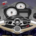 For BMW K1200R Sport Version UP To 2010 3D Carbon look Upper Triple Yoke Defender|Decals & Stickers| - Ebikpro.com