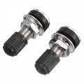 Universal 2pcs Metal Tyre Valve Bolt In Stem Tire Bolt In Stem 36mm*14mm Fit For Cars Motorcycles Bicycles Tire Accessories|Valv