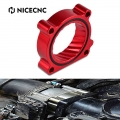 NICECNC Throttle Body Spacer Gasket for EA888 Gen2 Engine For Audi A3 8P 2008 2013 Red/Silver Aluminum Car Accessories|Throttle