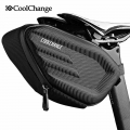 CoolChange Bicycle Saddle Bag Waterproof MTB Bike Rear Bag Reflective Cycling Rear Seat Tail Large Bag Bike Accessories|bicycle