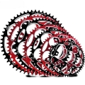 Vxm Road Bicylcle 130bcd 50t 52t 54t 56t 58t 60t Narrow Wide Chainwheel Bike Alloy Ultralight Climbing Power Chainring Plate - B