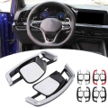 1 Pair Steering Wheel Paddle Shifter Extension Blade Fit for Volkswagen Golf MK8 GTD/GLI/R 2020+|Steering Wheels & Steering