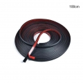 1m Universal Car Door Rubber Seal Strip Thicken Automobile Insulation Strip Sound Accessories Strip L-shaped Sealing Car St C4u1