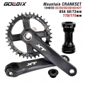 Xt Bicycle Crankset 104bcd Mtb Bike Crank Chainring Bike 170mm 175mm Black Round Oval 32t 34t 36t 38t Aluminum Alloy With Bottom