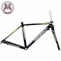 MOSSO 720TCA Aluminum Alloy Road bike Frame With Half Carbon Front Fork Ultra light 700C Frameset Bicycle Accessories|Bicycle F