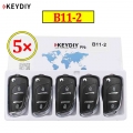 5pcs/lot KEYDIY B series B11 2 2 button universal KD remote control for KD200 KD900 KD900+ URG200 KD X2 mini KD DS style|Car Key