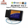 OBD2 ELM327 V2.1 Bluetooth ELM 327 Diagnostic Interface OBD 2 Auto Car Diagnostic Scanner Works on Android Torque Software|Code