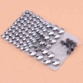 Brand New 75pcs/1set Bolt Toppers Screw Cover Caps Chrome ABS Plastic Fit For Harley Davidson FLT FLH 2007 UP|chro