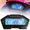 Motorcycle Speedometer Adjustable speed Odometer Tachometer 12V LCD Digital Gauge Panel Speedometer Tachometer Odometer|Instrume