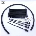 Oil Cooler Aluminum Transmission Oil Cooler 15Row Automatic Stacked Plate Oil Cooler Radiator|Oil Coolers| - ebikpro.com