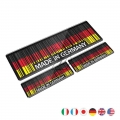 3D Bar Code Sticker Made In Germany In UK Italy Motorcycle Tank Pad Decal Motorbike Helmet Stickers Car Decals|Decals & Stic