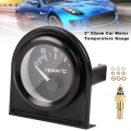 2" 52mm Digital Car Water Temp Temperature Gauge 12V 40 120℃ LED With With Water Temp Joint Pipe Sensor Adapter Auto Meter|